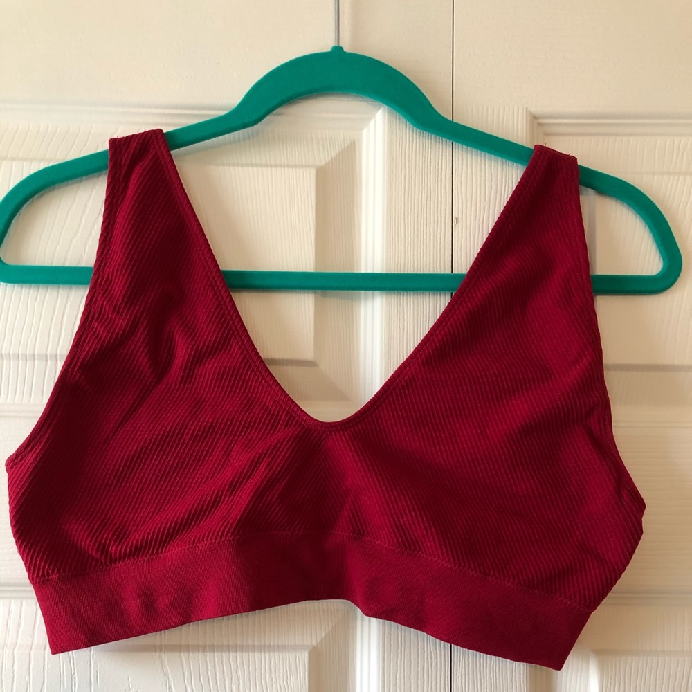 ASOS Cranberry Bralette, plus size
